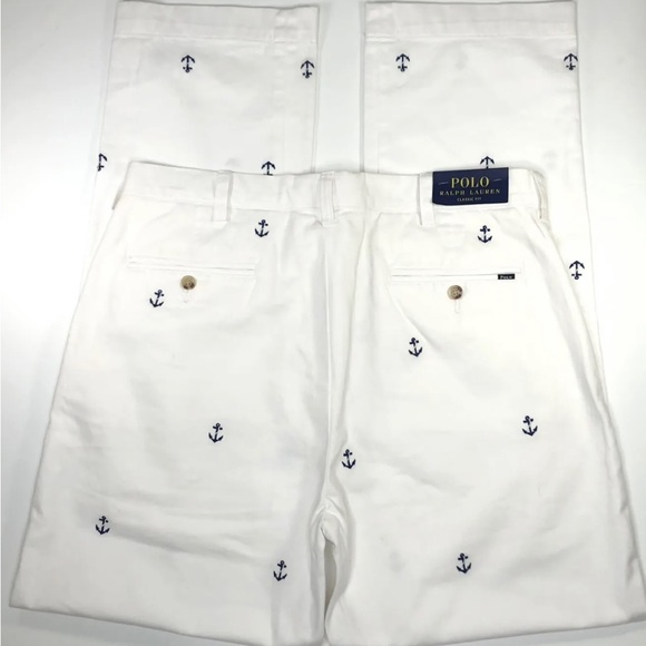 Polo Ralph Lauren Classic Fit Nautical Pants - Picture 9 of 11
